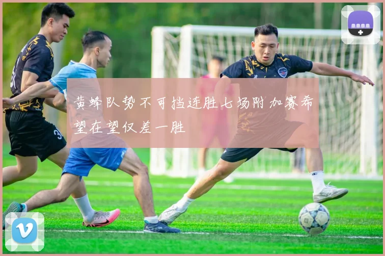 黄蜂队势不可挡连胜七场附加赛希望在望仅差一胜